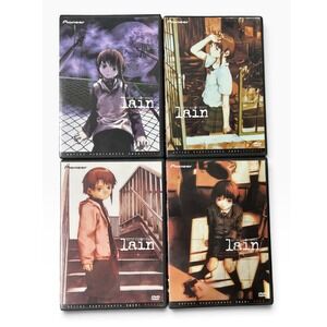 Serial Experiments Lain DVD Set Pioneer Navi Knights Reset Deus Complete Series